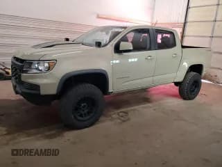 ✅ 2021 Chevrolet Colorado 4WD ZR2 • VIN: 1GCGTEEN5M1206678 • Lot: 84217475. Listed on Copart with 67,946 mi. Free auction sales archive from the USA and detailed vehicle history report at DreamBid. Image 1.