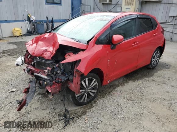 ✅ 2016 Honda Fit EX • VIN: JHMGK5H75GS015694 • Lot: 60650185. Listed on Copart with 66,375 mi. Free auction sales archive from the USA and detailed vehicle history report at DreamBid. Image 1.