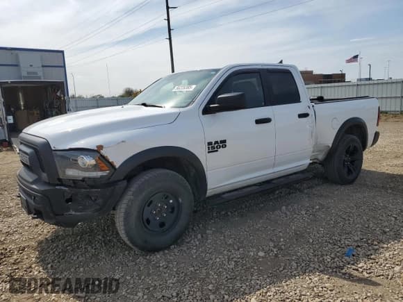 ✅ 2021 Ram 1500 Warlock • VIN: 1C6RR7GG7MS510498 • Lot: 56228385. Listed on Copart with 48,116 mi. Free auction sales archive from the USA and detailed vehicle history report at DreamBid. Image 1.