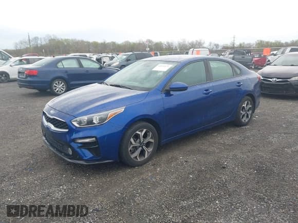 ✅ 2019 Kia Forte LXS • VIN: 3KPF24AD6KE041448 • Lot: 42035571. Listed on IAAI with 128,536 mi. Free auction sales archive from the USA and detailed vehicle history report at DreamBid. Image 17.