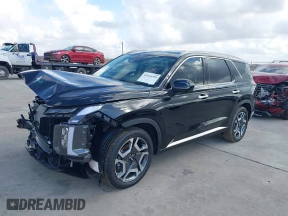 ✅ 2025 Hyundai Palisade Limited • VIN: KM8R54GE7SU847171 • Лот: 41514399. Размещён на IAAI с пробегом 3 959 миль миль. Получите бесплатный доступ к архиву аукционных продаж из США и посмотрите подробный отчёт об истории автомобиля на DreamBid. Изображение 2.