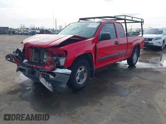 2008 Chevrolet Colorado 1LT z VIN 1GCCS19E588160982, wystawiony jako IAAI lot #41612733 z przebiegiem 112 854 mil mil oraz . Historia ofert i sprzedaży dostępna na DreamBid. Obrazek 2.