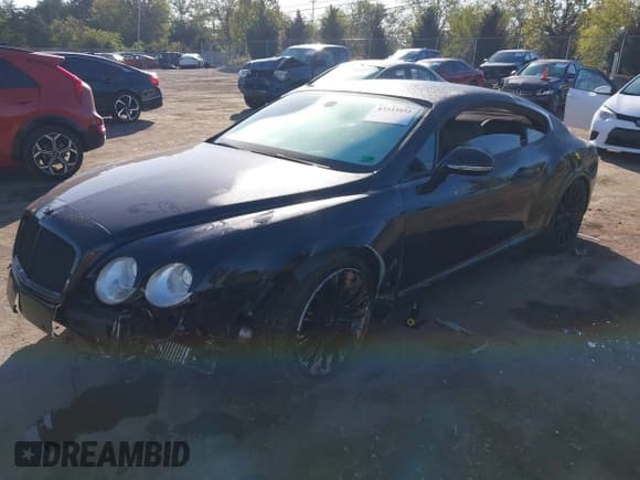 ✅ 2010 Bentley Continental GT • VIN: SCBCP7ZAXAC066426 • Lot: 43333931. Listed on IAAI with 69,839 mi. Free auction sales archive from the USA and detailed vehicle history report at DreamBid. Image 2.