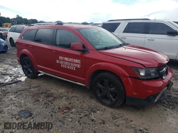 ✅ 2018 Dodge Journey Crossroad • VIN: 3C4PDDGG2JT387622 • Лот: 68502015. Опубликован ранее на Copart с пробегом 203 434 миль. Бесплатный доступ к архиву аукционных продаж из США и подробный отчёт об истории автомобиля на DreamBid. Изображение 4.