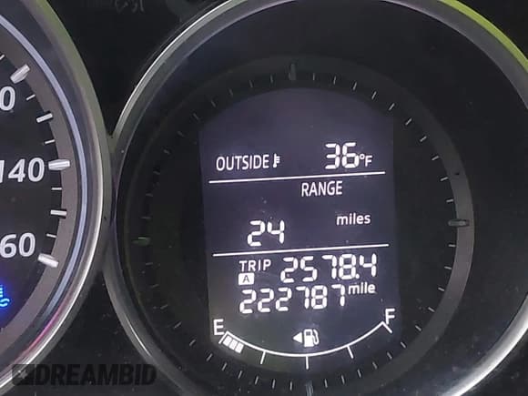 ✅ 2013 Mazda CX-5 Touring • VIN: JM3KE4CE7D0111473 • Lot: 43905917. Listed on IAAI with 222,787 mi. Free auction sales archive from the USA and detailed vehicle history report at DreamBid. Image 15.