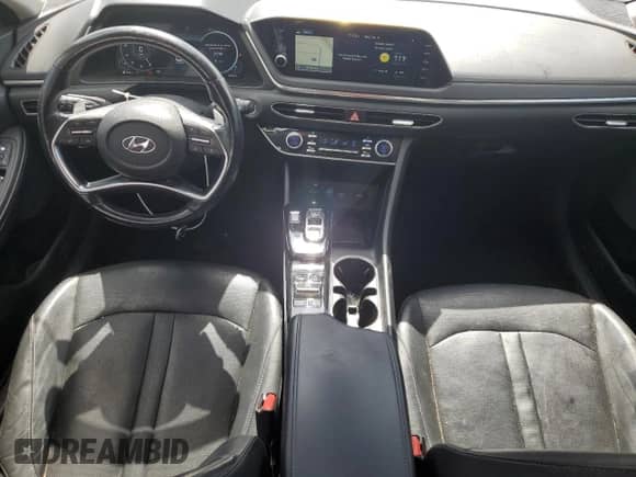 2020 Hyundai Sonata Limited with VIN 5NPEH4J22LH006881, listed as a Copart auction lot 85750995 with 82,922 mi miles and Salvage title. Bid and sale history available at DreamBid. Image 8.