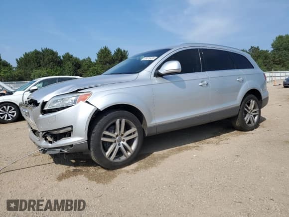 ✅ 2008 Audi Q7 Premium • VIN: WA1BV74L58D012022 • Lot: 65076435. Listed on Copart with 185,964 mi. Free auction sales archive from the USA and detailed vehicle history report at DreamBid. Image 1.