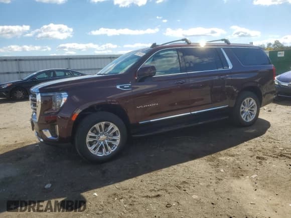✅ 2023 GMC Yukon XL SLT • VIN: 1GKS2GKD6PR227604 • Lot: 87262415. Wystawiony na Copart z przebiegiem 35 450 mil. Bezpłatny archiwum sprzedaży aukcyjnych z USA i szczegółowy raport historii pojazdu na DreamBid. Zdjęcie 1.