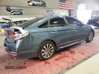 2016 Hyundai Sonata Sport z VIN 5NPE34AF0GH393552, wystawiony jako Copart lot #87261295 z przebiegiem 168 915 mil mil oraz Szkoda całkowita • Salvage title. Historia ofert i sprzedaży dostępna na DreamBid. Obrazek 3.