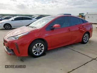 ✅ 2019 Toyota Prius L Eco • VIN: JTDKARFU8K3089094 • Lot: 64755675. Listed on Copart with 40,095 mi. Free auction sales archive from the USA and detailed vehicle history report at DreamBid. Image 1.