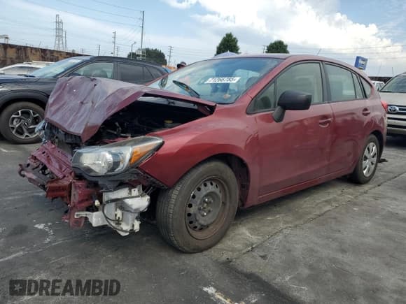✅ 2015 Subaru Impreza 2.0i • VIN: JF1GPAA62FG207823 • Lot: 71266785. Wystawiony na Copart z przebiegiem 84 465 mil. Bezpłatny archiwum sprzedaży aukcyjnych z USA i szczegółowy raport historii pojazdu na DreamBid. Zdjęcie 1.