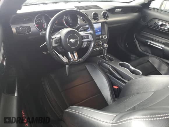 2023 Ford Mustang EcoBoost Premium с VIN 1FATP8UH6P5105457, выставлен на аукционе Copart как лот 84483175 с пробегом 72 157 миль миль и Списание • Salvage title. История ставок и продаж доступна на DreamBid. Изображение 8.