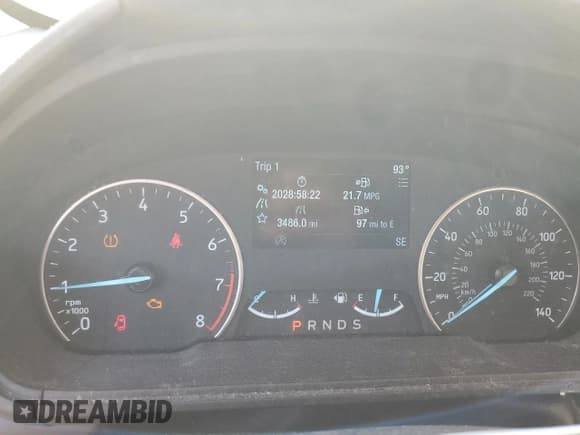 ✅ 2021 Ford EcoSport Titanium • VIN: MAJ3S2KE2MC444048 • Лот: 80558435. Опубликован ранее на Copart с пробегом 3 486 миль. Бесплатный доступ к архиву аукционных продаж из США и подробный отчёт об истории автомобиля на DreamBid. Изображение 9.