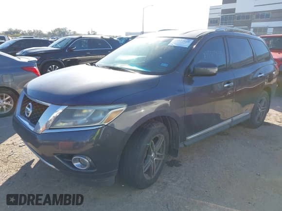 ✅ 2014 Nissan Pathfinder SL • VIN: 5N1AR2MN7EC676443 • Лот: 43577955. Опубликован ранее на IAAI с пробегом 164 755 миль. Бесплатный доступ к архиву аукционных продаж из США и подробный отчёт об истории автомобиля на DreamBid. Изображение 2.