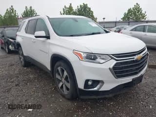 ✅ 2020 Chevrolet Traverse LT • VIN: 1GNEVHKW0LJ305396 • Lot: 43206376. Wystawiony na IAAI z przebiegiem 60 757 mil. Bezpłatny archiwum sprzedaży aukcyjnych z USA i szczegółowy raport historii pojazdu na DreamBid. Zdjęcie 1.
