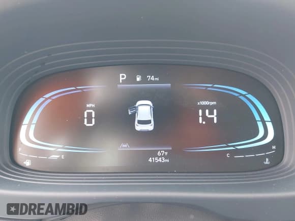 ✅ 2023 Hyundai Venue SEL • VIN: KMHRC8A30PU253470 • Lot: 43184022. Listed on IAAI with 41,543 mi. Free auction sales archive from the USA and detailed vehicle history report at DreamBid. Image 7.