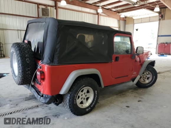 ✅ 2005 Jeep Wrangler Unlimited • VIN: 1J4FA44S75P375936 • Lot: 67629075. Listed on Copart with Not provided. Free auction sales archive from the USA and detailed vehicle history report at DreamBid. Image 3.