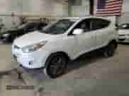 2014 Hyundai Tucson SE z VIN KM8JU3AG3EU831168, wystawiony jako Copart lot #66070105 z przebiegiem 118 852 mil mil oraz Czysty tytuł • Clean title. Historia ofert i sprzedaży dostępna na DreamBid. Obrazek 1.