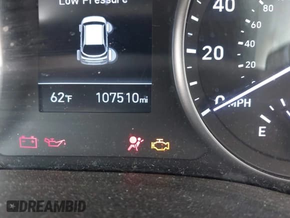 ✅ 2019 Hyundai Elantra • VIN: KMHH35LE9KU109353 • Lot: 42284791. Listed on IAAI with 107,510 mi. Free auction sales archive from the USA and detailed vehicle history report at DreamBid. Image 15.