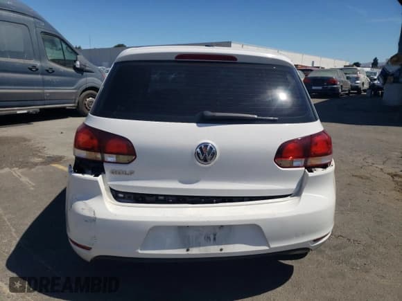 ✅ 2010 Volkswagen Golf • VIN: WVWDB7AJ9AW314868 • Lot: 67319255. Listed on Copart with 231,825 mi. Free auction sales archive from the USA and detailed vehicle history report at DreamBid. Image 6.