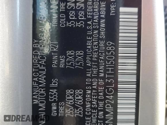 ✅ 2026 Hyundai Santa Fe SEL • VIN: 5NMP24GL3TH150589 • Лот: 90245415. Опубликован ранее на Copart с пробегом 2 922 миль. Бесплатный доступ к архиву аукционных продаж из США и подробный отчёт об истории автомобиля на DreamBid. Изображение 13.