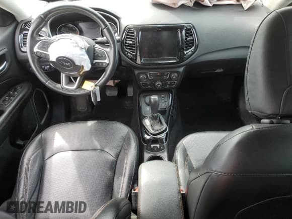 ✅ 2021 Jeep Compass Limited • VIN: 3C4NJDCB0MT522109 • Lot: 49417625. Listed on Copart with 32,700 mi. Free auction sales archive from the USA and detailed vehicle history report at DreamBid. Image 8.