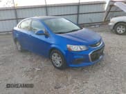 ✅ 2017 Chevrolet Sonic LS • VIN: 1G1JB5SH5H4151055 • Lot: 43635264. Listed on IAAI with 91,397 mi. Free auction sales archive from the USA and detailed vehicle history report at DreamBid. Image 1.