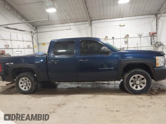 ✅ 2010 Chevrolet Silverado 1500 Work Truck • VIN: 3GCRKPEA2AG201374 • Lot: 41150792. Listed on IAAI with Not provided. Free auction sales archive from the USA and detailed vehicle history report at DreamBid. Image 13.