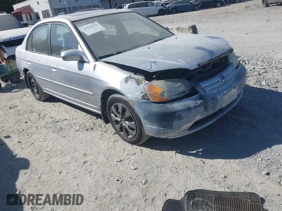 ✅ 2001 Honda Civic EX • VIN: 1HGES267X1L067982 • Лот: 43525127. Опубликован ранее на IAAI с пробегом 150 000 миль. Бесплатный доступ к архиву аукционных продаж из США и подробный отчёт об истории автомобиля на DreamBid. Изображение 1.