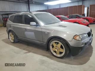 ✅ 2004 BMW X3 3.0i • VIN: WBXPA93424WA30592 • Lot: 91362895. Wystawiony na Copart z przebiegiem 256 871 mil. Bezpłatny archiwum sprzedaży aukcyjnych z USA i szczegółowy raport historii pojazdu na DreamBid. Zdjęcie 4.