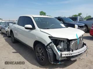 ✅ 2019 Honda Ridgeline Sport • VIN: 5FPYK2F18KB001076 • Lot: 42269684. Listed on IAAI with 55,227 mi. Free auction sales archive from the USA and detailed vehicle history report at DreamBid. Image 1.