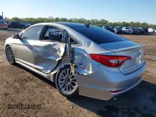 2015 Hyundai Sonata Limited with VIN 5NPE34AF5FH033529, listed as a IAAI auction lot 43416871 with 182,317 mi miles and . Bid and sale history available at DreamBid. Image 3.