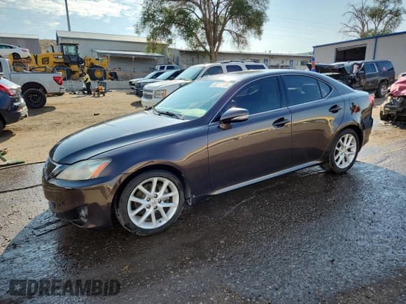 ✅ 2012 Lexus IS 250 • VIN: JTHBF5C26C5182679 • Лот: 85117495. Опубликован ранее на Copart с пробегом 128 146 миль. Бесплатный доступ к архиву аукционных продаж из США и подробный отчёт об истории автомобиля на DreamBid. Изображение 1.