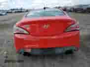 2010 Hyundai Genesis Coupe Track with VIN KMHHU6KH9AU023246, listed as a Copart auction lot 70192645 with 112,380 mi miles and Salvage title. Bid and sale history available at DreamBid. Image 6.