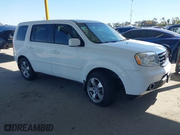 ✅ 2013 Honda Pilot EX-L • VIN: 5FNYF3H51DB013964 • Lot: 41831598. Listed on IAAI with 155,959 mi. Free auction sales archive from the USA and detailed vehicle history report at DreamBid. Image 1.