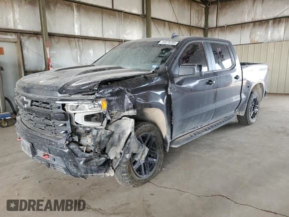 ✅ 2023 Chevrolet Silverado 1500 LT Trail Boss • VIN: 3GCUDFE80PG269161 • Lot: 45678295. Wystawiony na Copart z przebiegiem Nie podano. Bezpłatny archiwum sprzedaży aukcyjnych z USA i szczegółowy raport historii pojazdu na DreamBid. Zdjęcie 1.