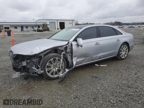 ✅ 2015 Audi A8 4.0T • VIN: WAU32AFD2FN019083 • Lot: 45976045. Listed on Copart with 83,724 mi. Free auction sales archive from the USA and detailed vehicle history report at DreamBid. Image 1.
