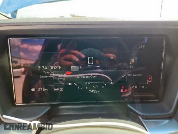 ✅ 2025 GMC Terrain AWD Elevation • VIN: 3GKALUEG0SL303380 • Lot: 81462295. Listed on Copart with 7,432 mi. Free auction sales archive from the USA and detailed vehicle history report at DreamBid. Image 9.