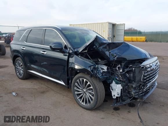 ✅ 2024 Hyundai Palisade Calligraphy • VIN: KM8R7DGEXRU780389 • Лот: 40684649. Опубликован ранее на IAAI с пробегом 6 208 миль. Бесплатный доступ к архиву аукционных продаж из США и подробный отчёт об истории автомобиля на DreamBid. Изображение 1.