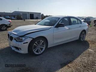 2015 BMW 3 Series 335i xDrive with VIN WBA3B9C59FF589880, listed as a Copart auction lot 65350095 with 132,760 mi miles and Salvage title. Bid and sale history available at DreamBid. Image 1.