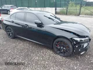 2025 BMW 3 Series M340i xDrive with VIN 3MW69FT04S8F34090, listed as a IAAI auction lot 42792508 with 50,020 mi miles and . Bid and sale history available at DreamBid. Image 1.