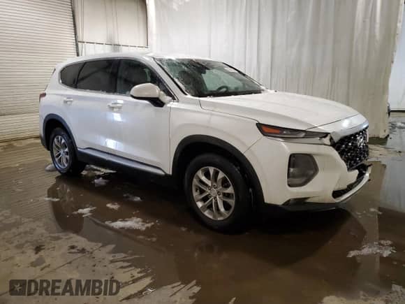 2019 Hyundai Santa Fe SEL z VIN 5NMS3CAD7KH075431, wystawiony jako Copart lot #38396063 z przebiegiem 48 513 mil mil oraz . Historia ofert i sprzedaży dostępna na DreamBid. Obrazek 4.