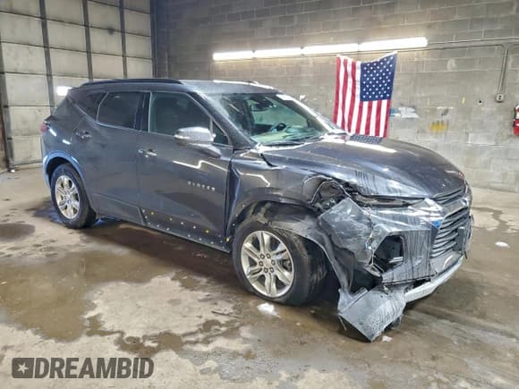 ✅ 2022 Chevrolet Blazer LT • VIN: 3GNKBHR43NS208064 • Lot: 95858215. Listed on Copart with 39,050 mi. Free auction sales archive from the USA and detailed vehicle history report at DreamBid. Image 4.