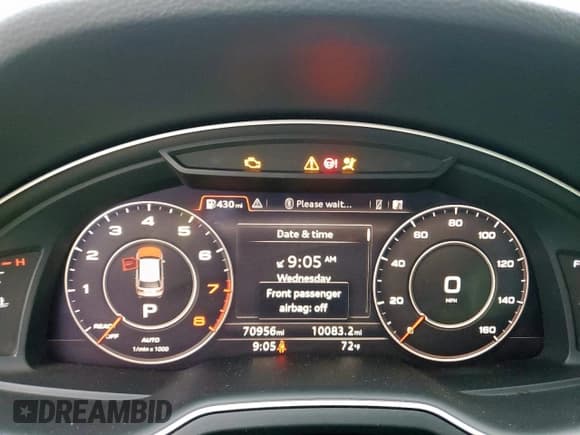 ✅ 2017 Audi Q7 Premium Plus • VIN: WA1LHAF79HD049969 • Lot: 83965435. Listed on Copart with 70,956 mi. Free auction sales archive from the USA and detailed vehicle history report at DreamBid. Image 9.