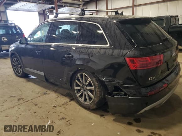 ✅ 2019 Audi Q7 Premium • VIN: WA1AAAF78KD045382 • Lot: 59874445. Listed on Copart with 43,333 mi. Free auction sales archive from the USA and detailed vehicle history report at DreamBid. Image 2.