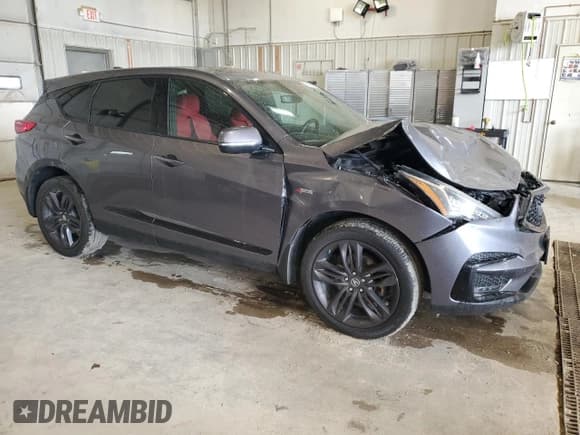 ✅ 2021 Acura RDX w/A-Spec Package • VIN: 5J8TC2H67ML018509 • Lot: 54064005. Listed on Copart with 34,296 mi. Free auction sales archive from the USA and detailed vehicle history report at DreamBid. Image 4.
