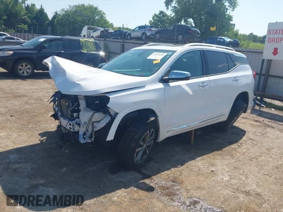 ✅ 2020 GMC Terrain Denali • VIN: 3GKALXEX9LL315238 • Lot: 42439208. Listed on IAAI with 78,585 mi. Free auction sales archive from the USA and detailed vehicle history report at DreamBid. Image 2.