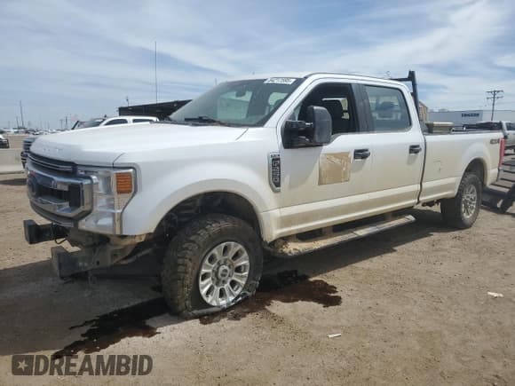 ✅ 2021 Ford F-250 XL • VIN: 1FT7W2B61MEC22629 • Lot: 64217595. Listed on Copart with 131,187 mi. Free auction sales archive from the USA and detailed vehicle history report at DreamBid. Image 1.