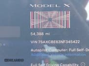 ✅ 2022 Tesla Model X Plaid • VIN: 7SAXCBE63NF345422 • Лот: 42776977. Опубликован ранее на IAAI с пробегом 54 388 миль. Бесплатный доступ к архиву аукционных продаж из США и подробный отчёт об истории автомобиля на DreamBid. Изображение 15.