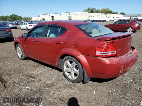 2010 Dodge Avenger R/T with VIN 1B3CC5FV9AN159559, listed as a Copart auction lot 70293625 with Not provided miles and Clean title. Bid and sale history available at DreamBid. Image 2.